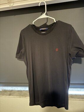 Louis Vuitton Embroidered LV Circle T-Shirt Black Men's M